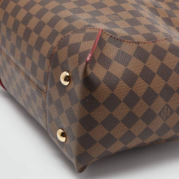 Pre Owned Louis Vuitton Damier Canvas Caissa Hobo