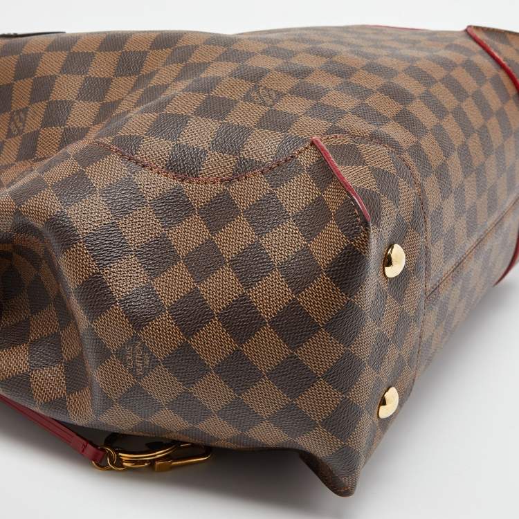 Pre Owned Louis Vuitton Damier Canvas Caissa Hobo