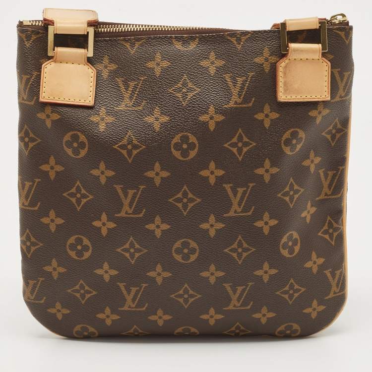 Pre Owned Louis Vuitton Monogram Canvas Pochette Bosphore Messenger Bag