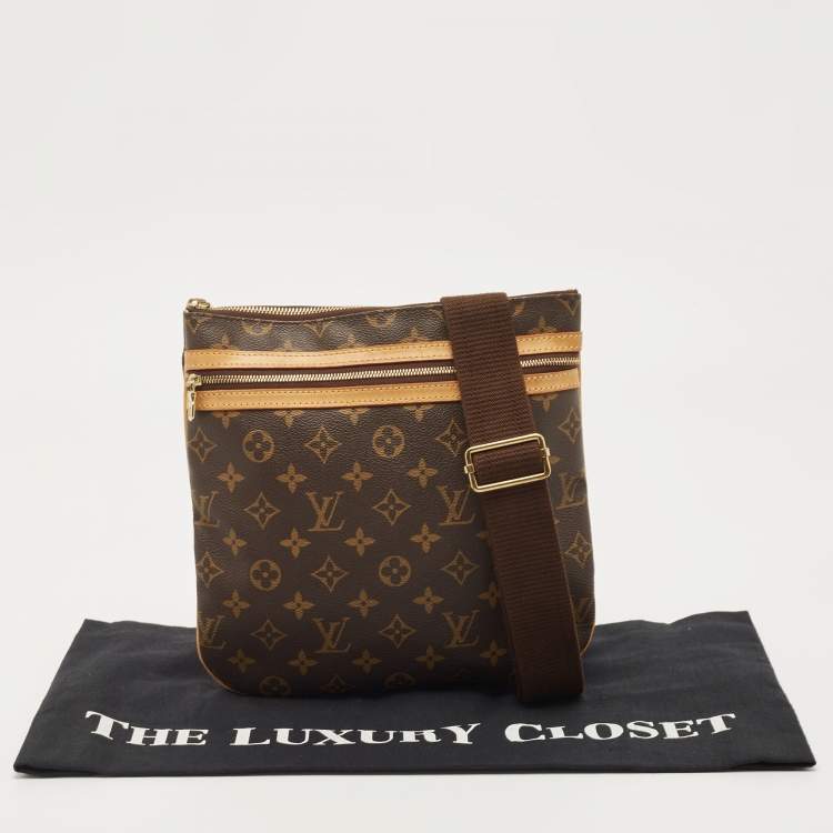 Pre Owned Louis Vuitton Monogram Canvas Pochette Bosphore Messenger Bag