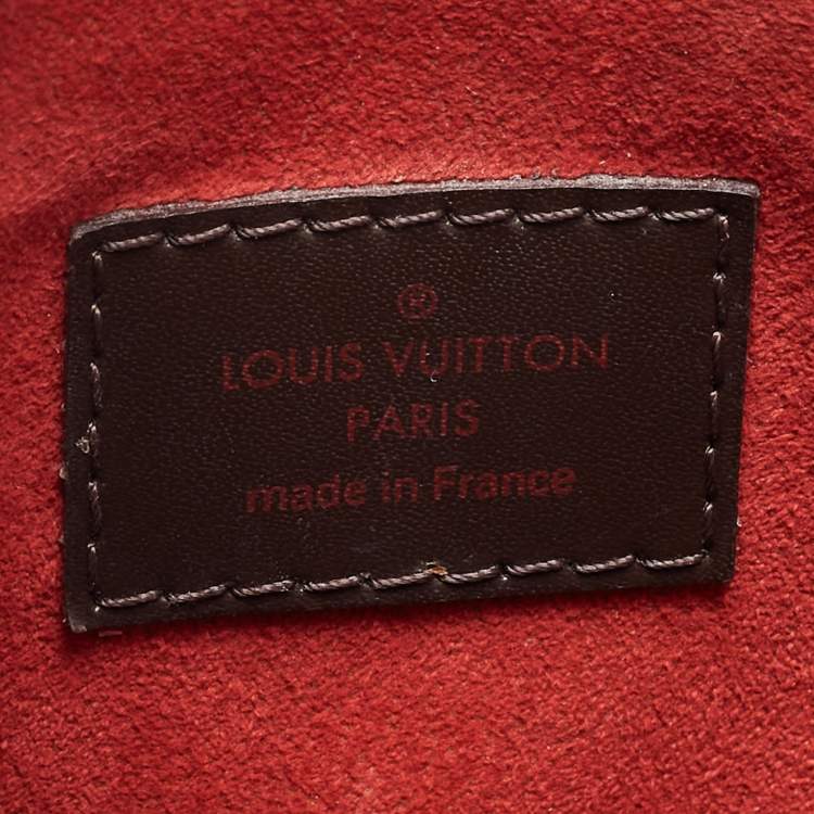 Pre Owned Louis Vuitton Damier Ebene Canvas Trevi PM Bag