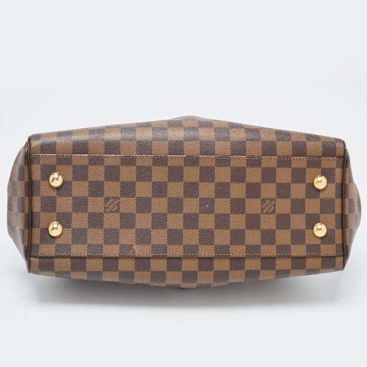 Pre Owned Louis Vuitton Damier Ebene Canvas Trevi PM Bag
