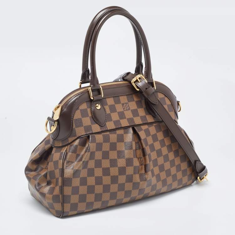 Pre Owned Louis Vuitton Damier Ebene Canvas Trevi PM Bag