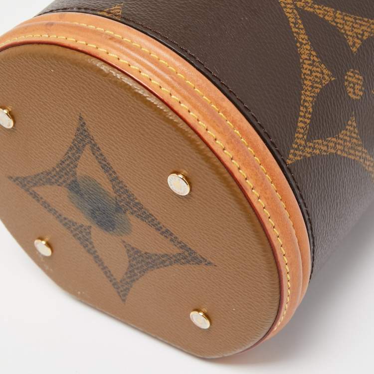 Pre Owned Louis Vuitton Monogram Giant Canvas Cannes Bag