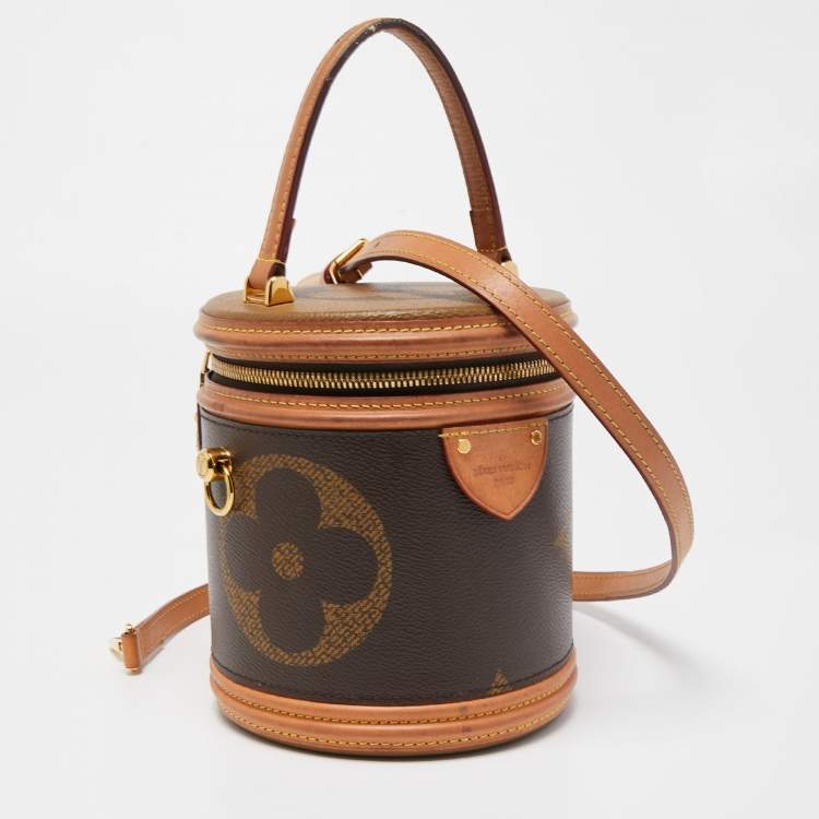 Pre Owned Louis Vuitton Monogram Giant Canvas Cannes Bag