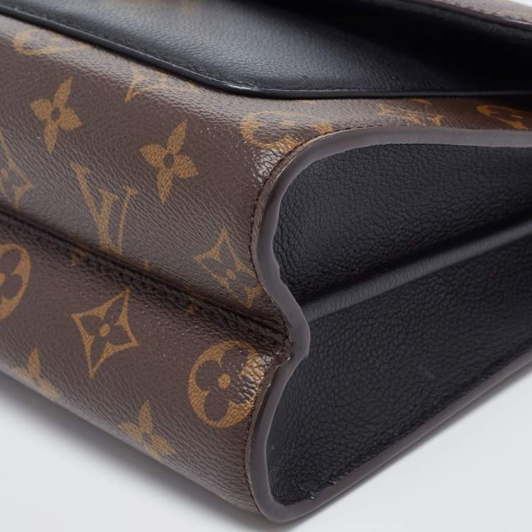 Pre Owned Louis Vuitton Black Monogram Canvas Victoire Bag