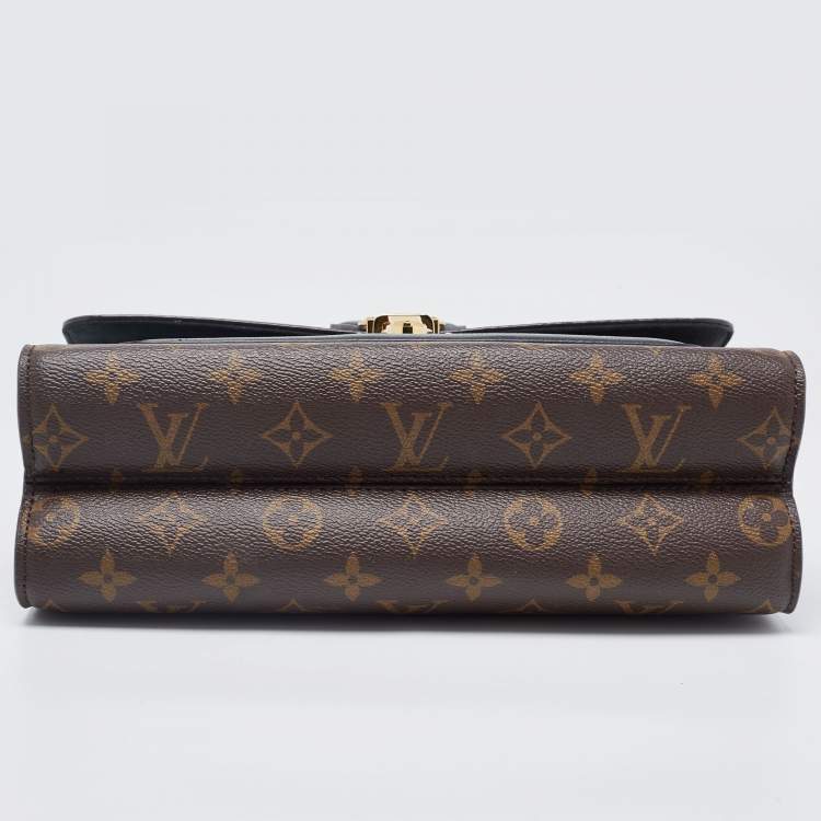 Pre Owned Louis Vuitton Black Monogram Canvas Victoire Bag