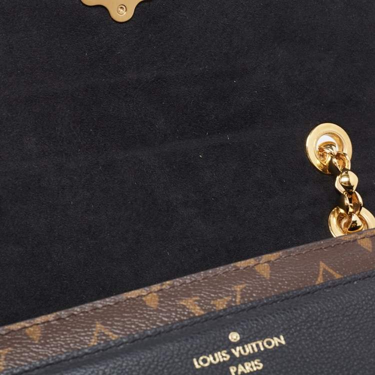 Pre Owned Louis Vuitton Black Monogram Canvas Victoire Bag