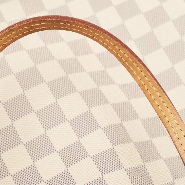 Pre Owned Louis Vuitton Damier Azur Canvas Neverfull MM Bag