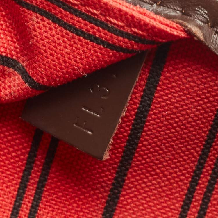 Pre Owned Louis Vuitton Damier Ebene Canvas Neverfull GM Bag