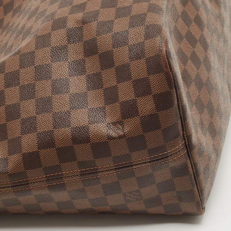 Pre Owned Louis Vuitton Damier Ebene Canvas Neverfull GM Bag