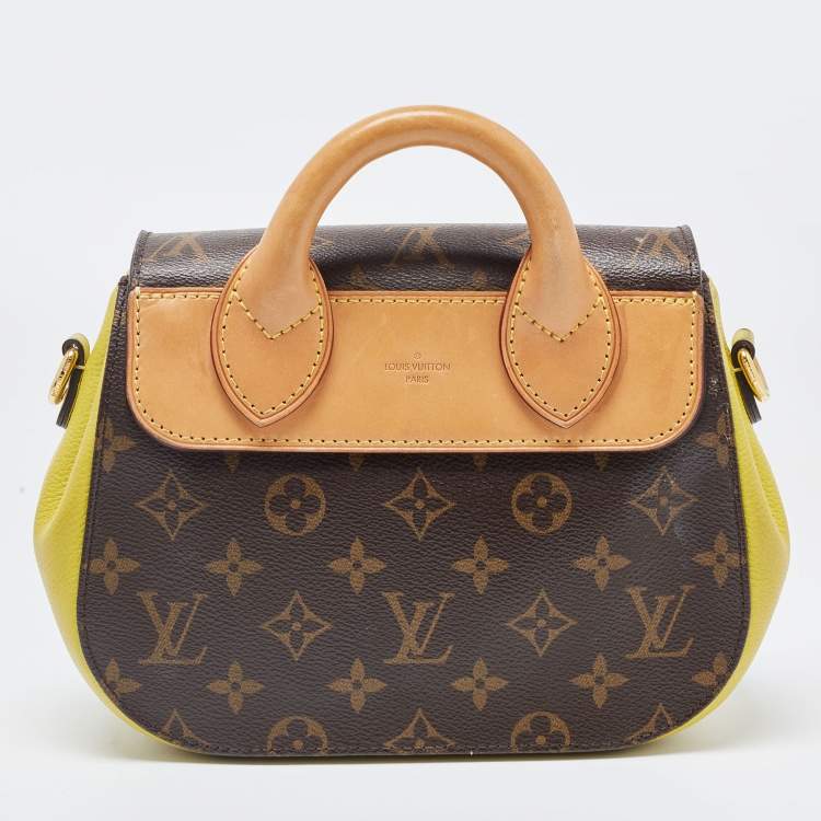 Pre Owned Louis Vuitton Pistache Monogram Canvas Eden PM Bag