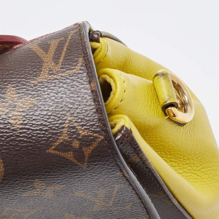 Pre Owned Louis Vuitton Pistache Monogram Canvas Eden PM Bag