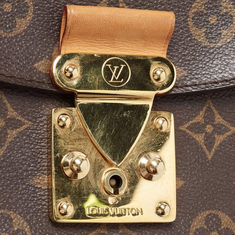 Pre Owned Louis Vuitton Pistache Monogram Canvas Eden PM Bag