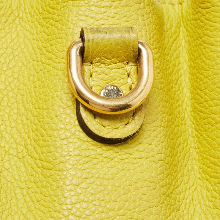 Pre Owned Louis Vuitton Pistache Monogram Canvas Eden PM Bag