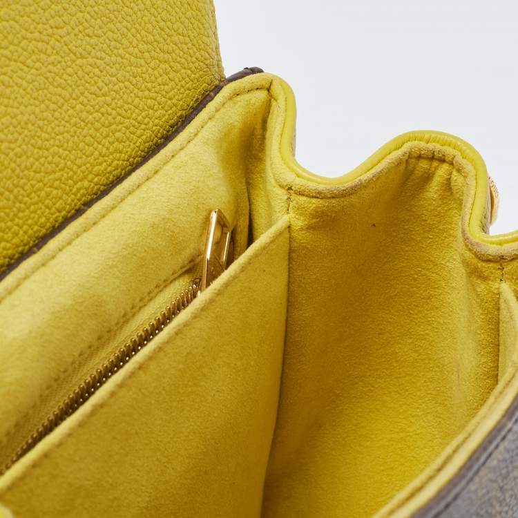 Pre Owned Louis Vuitton Pistache Monogram Canvas Eden PM Bag