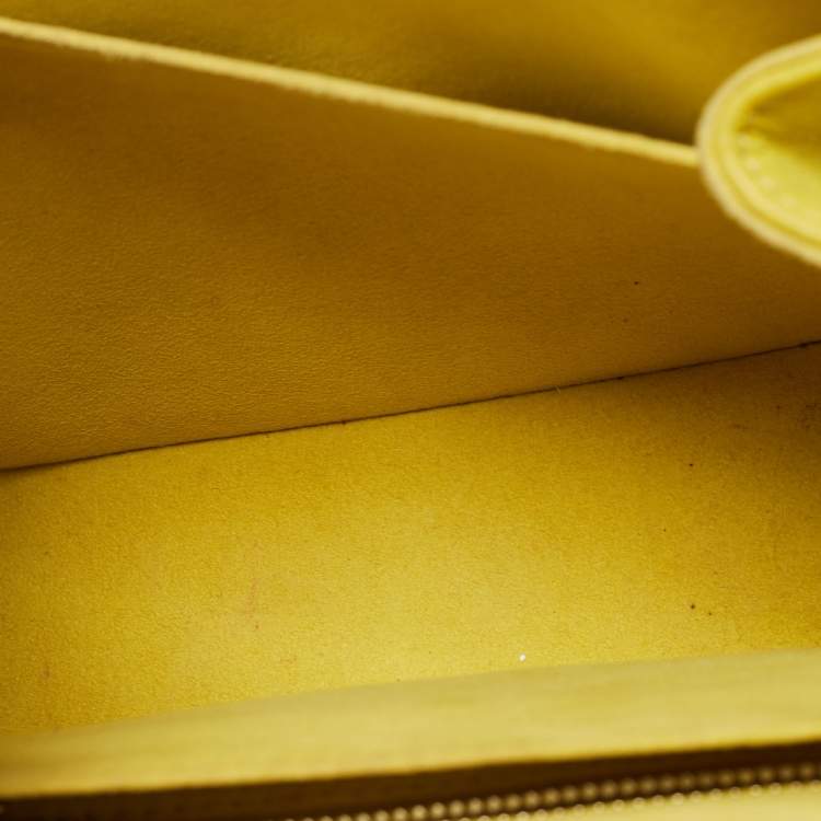 Pre Owned Louis Vuitton Pistache Monogram Canvas Eden PM Bag