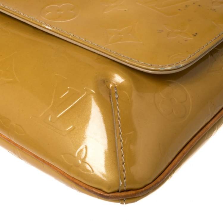 Pre Owned Louis Vuitton Mango Monogram Vernis Thompson Street Bag