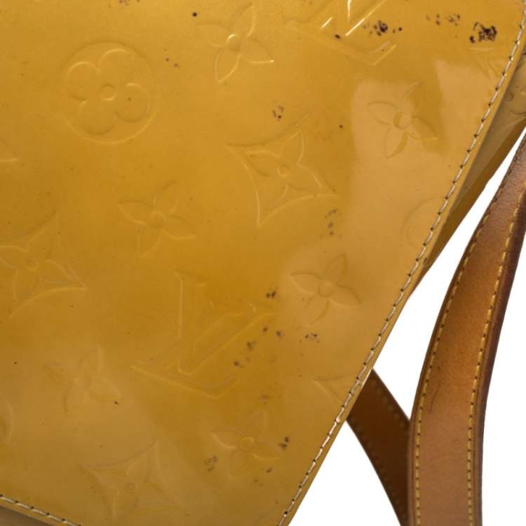 Pre Owned Louis Vuitton Mango Monogram Vernis Thompson Street Bag