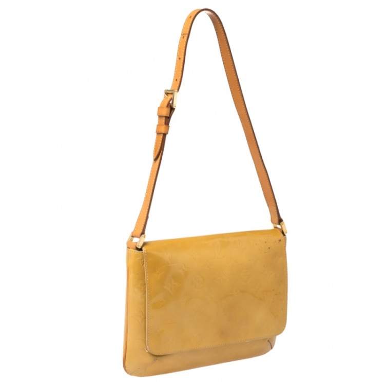 Pre Owned Louis Vuitton Mango Monogram Vernis Thompson Street Bag