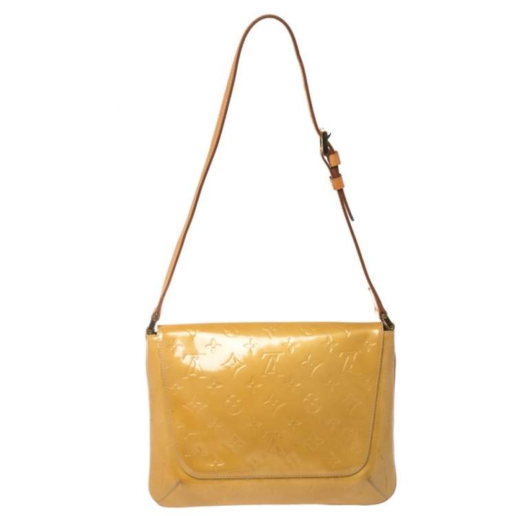 Pre Owned Louis Vuitton Mango Monogram Vernis Thompson Street Bag