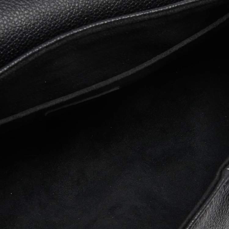 Pre Owned Louis Vuitton Black Monogram Giant Empreinte Leather Favorite MM Bag
