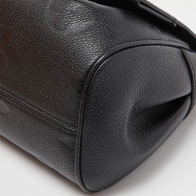 Pre Owned Louis Vuitton Black Monogram Giant Empreinte Leather Favorite MM Bag