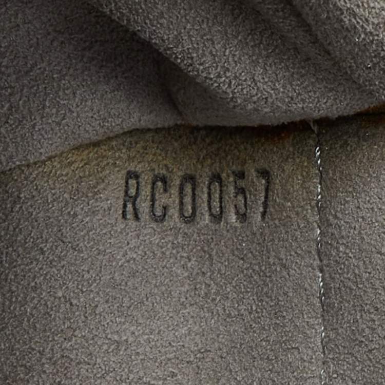 Pre Owned Louis Vuitton Anthracite Monogram Leather Olympe Nimbus PM Bag