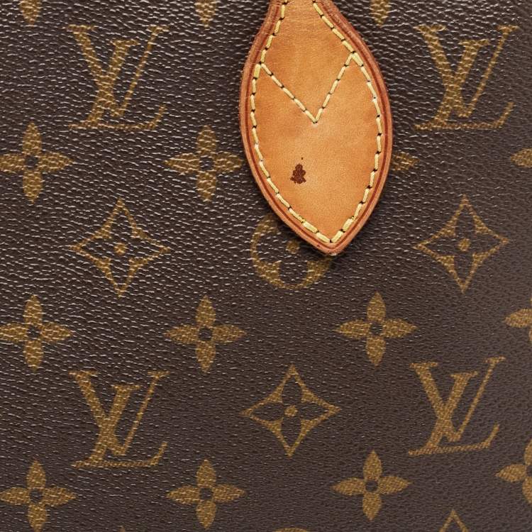 Pre Owned Louis Vuitton Brown Monogram Canvas Neverfull MM Tote Bag