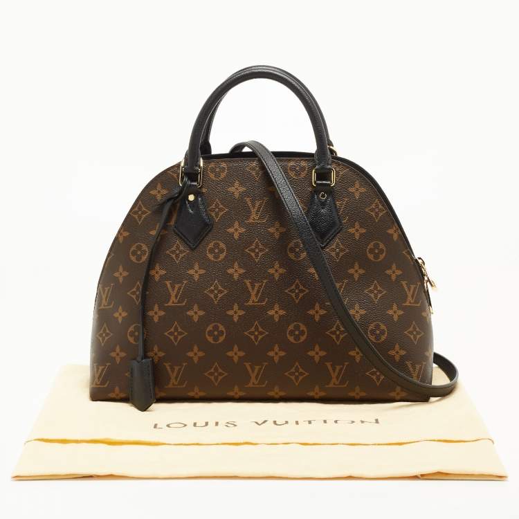Pre Owned Louis Vuitton Brown Monogram Canvas BNB Alma Shoulder Bag
