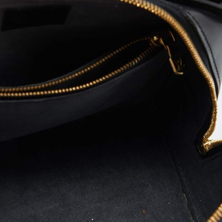 Pre Owned Louis Vuitton Black Epi Leather Pont Neuf PM Bag 