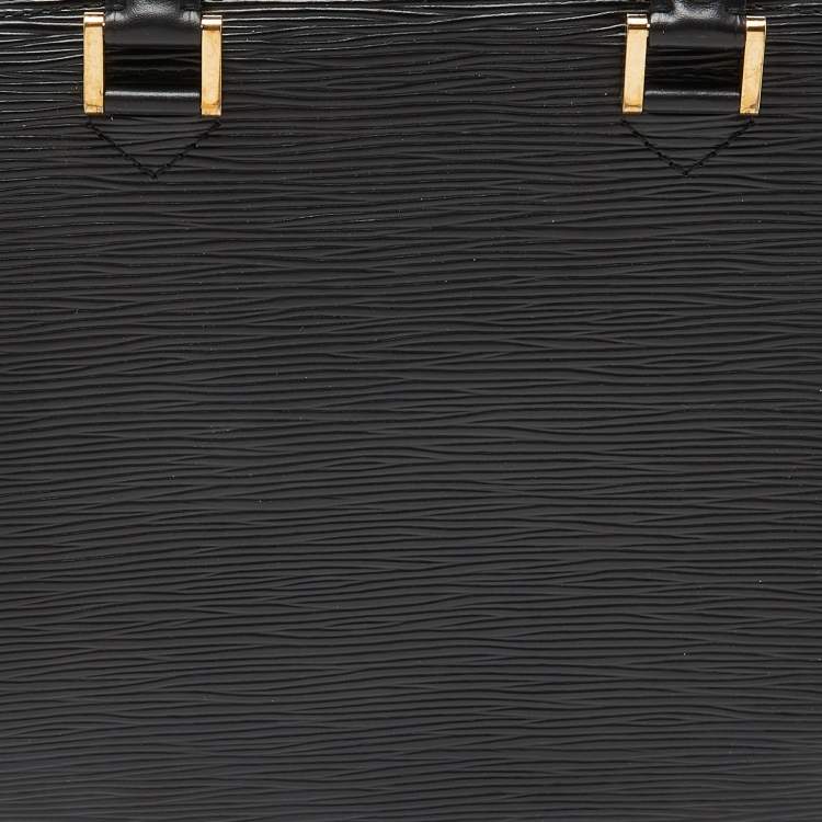 Pre Owned Louis Vuitton Black Epi Leather Pont Neuf PM Bag 