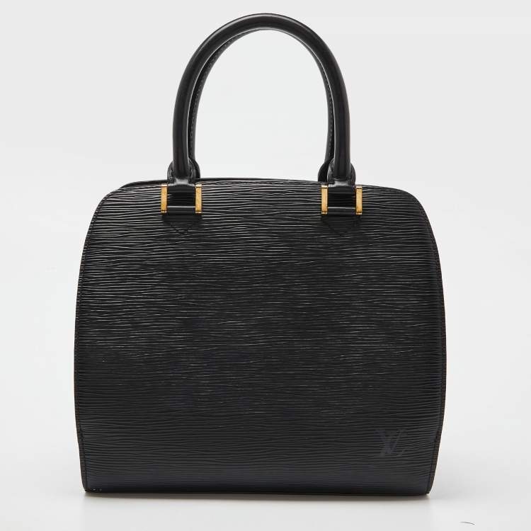 Pre Owned Louis Vuitton Black Epi Leather Pont Neuf PM Bag 