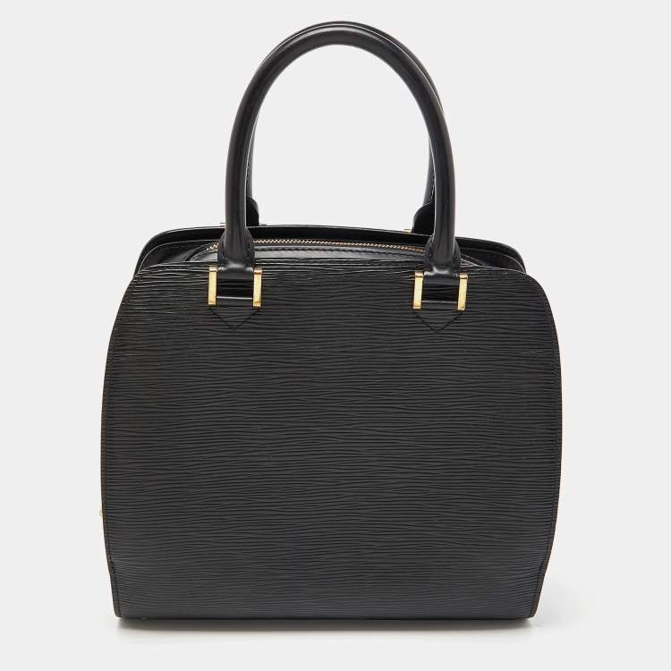 Pre Owned Louis Vuitton Black Epi Leather Pont Neuf PM Bag 