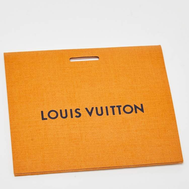 Pre Owned Louis Vuitton Black Monogram Empreinte Leather Recto Verso Card Holder