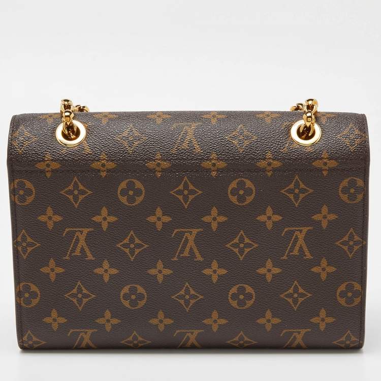 مملوكة مسبقًا Louis Vuitton Raisin Monogram Canvas Victoire Bag