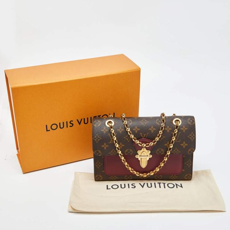 مملوكة مسبقًا Louis Vuitton Raisin Monogram Canvas Victoire Bag