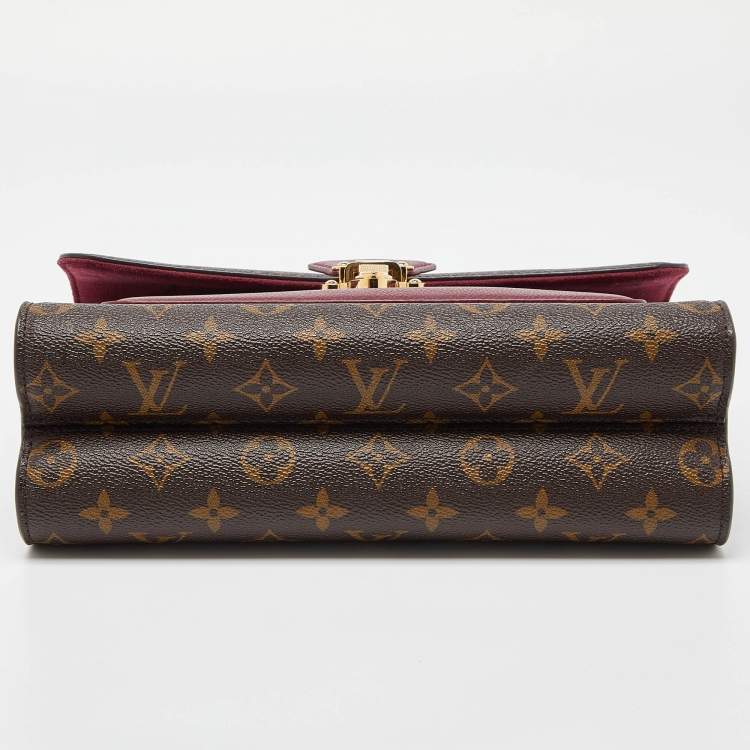 مملوكة مسبقًا Louis Vuitton Raisin Monogram Canvas Victoire Bag