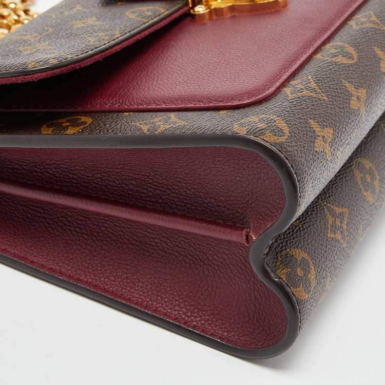 مملوكة مسبقًا Louis Vuitton Raisin Monogram Canvas Victoire Bag