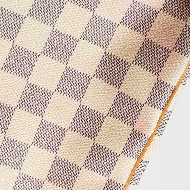 Pre Owned Louis Vuitton Damier Azur Canvas Speedy 30 Bag