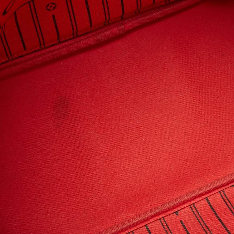 Pre Owned Louis Vuitton Damier Ebene Canvas Neverfull MM Bag