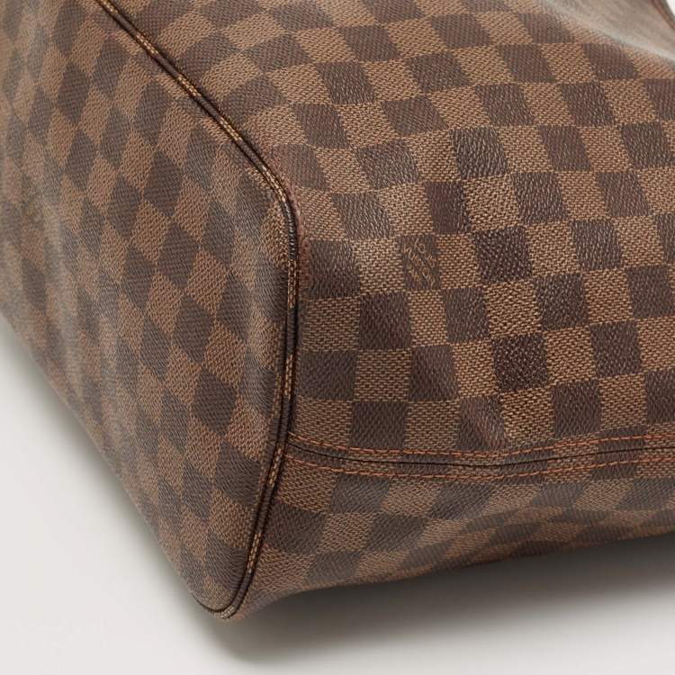 Pre Owned Louis Vuitton Damier Ebene Canvas Neverfull MM Bag