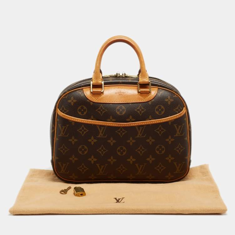 Pre Owned Louis Vuitton Monogram Canvas Trouville Bag