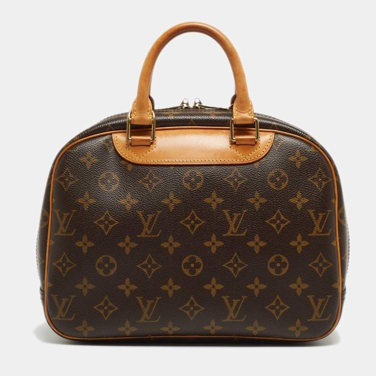 Pre Owned Louis Vuitton Monogram Canvas Trouville Bag