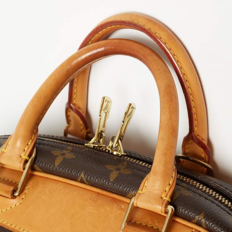 Pre Owned Louis Vuitton Monogram Canvas Trouville Bag