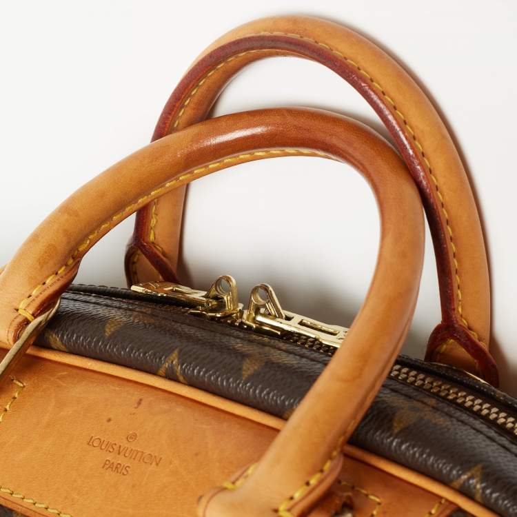 Pre Owned Louis Vuitton Monogram Canvas Trouville Bag
