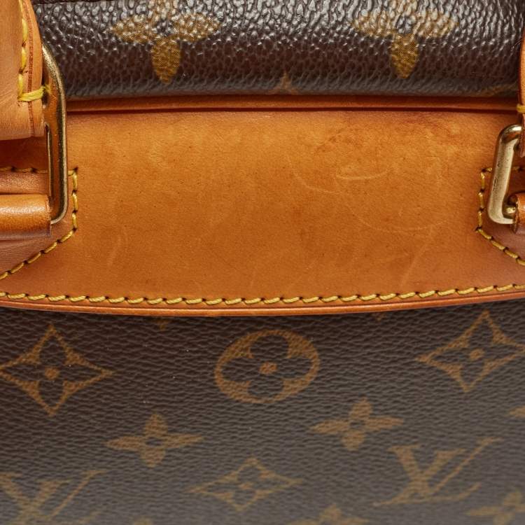 Pre Owned Louis Vuitton Monogram Canvas Trouville Bag