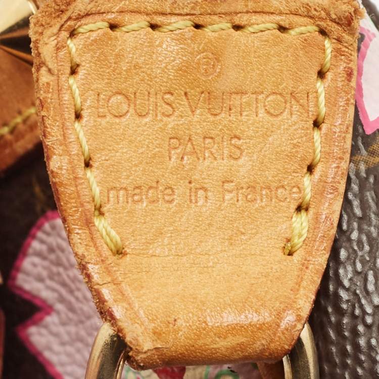 Pre Owned Louis Vuitton Monogram Canvas Cherry Blossom Pochette Accessories