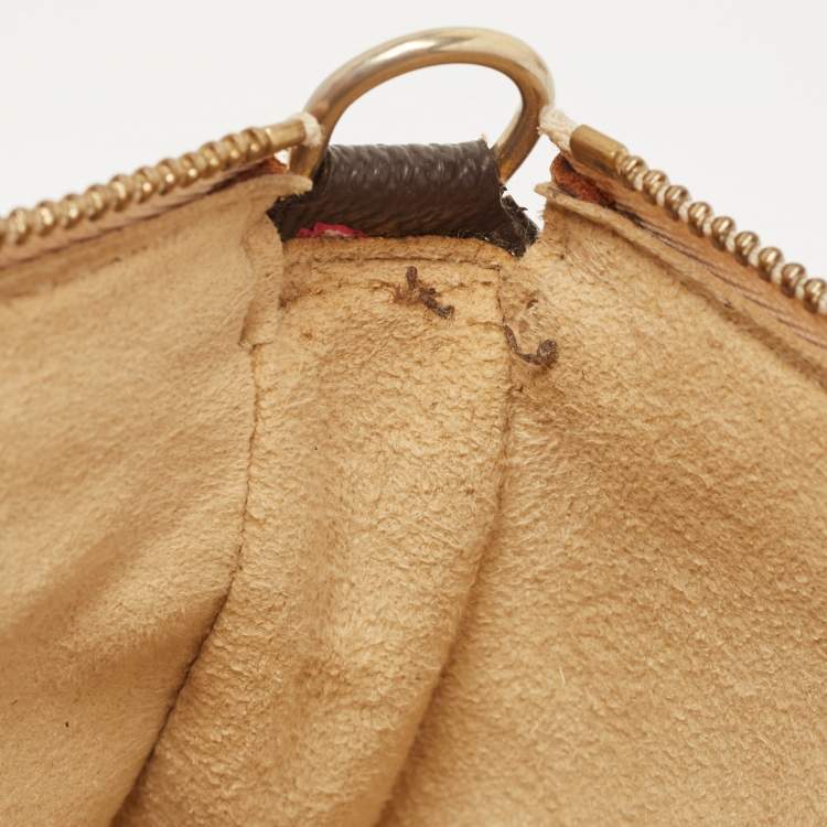 Pre Owned Louis Vuitton Monogram Canvas Cherry Blossom Pochette Accessories