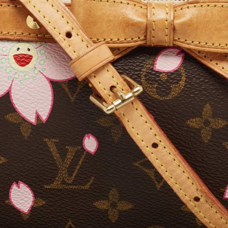 Pre Owned Louis Vuitton Monogram Canvas Cherry Blossom Pochette Accessories